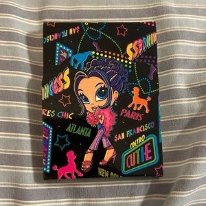 NWOT Excellent Condition Lisa Frank Glamour Girl Velcro Notepad